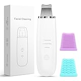 Face Spatula Skin Scrubber – Pore Cleansing & Blackhead Removal Tool for Radiant Skin – White