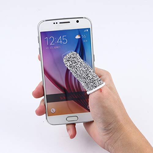 Healifty Resistente Ao Corte Dedo Dedeiras Luvas Dedo Protetores Guardas para O Trabalho Na Cozinha