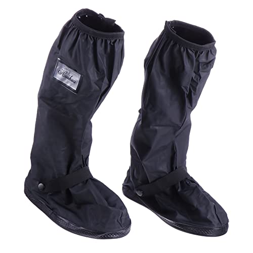 TOYANDONA 1 Par Cubrezapatos Impermeable Cubrir Unisexo Agua Zapatos De Lluvia Protector De Zapatillas Chanclos para Actividades Al Aire Libre Chanclos De Pesca Impermeables Black