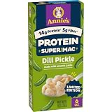 Annie's Protein SUPER! Mac Dill Pickle Flavor Pasta and Cheese, 6 oz
