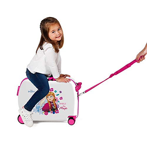 Disney Frozen Sparkle Like Magic Valigia Per Bambini Multicolore 50X38X20 Cms Rigida Abs Chiusura A Combinazione Numerica 34L 2,3Kgs 4 Ruote Bagaglio A Mano - 7