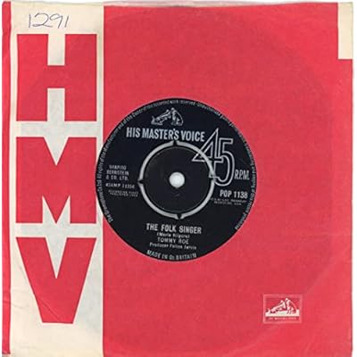 Tommy Roe The Folk Singer / Count On Me original 45 rpm 7 inch Vinyl Record