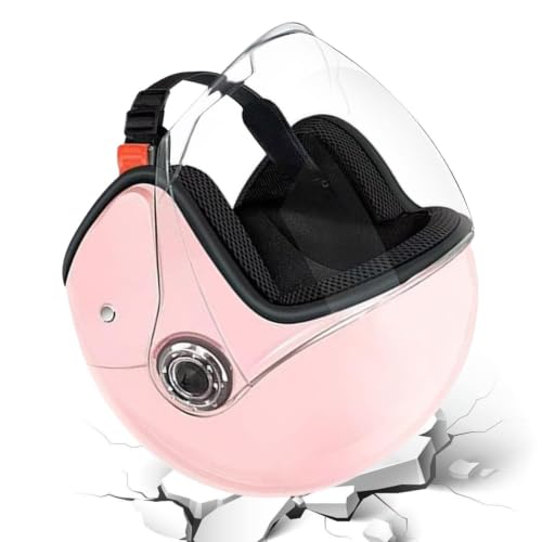 Casco de motocicleta contra el sudor y calor con visera de protección