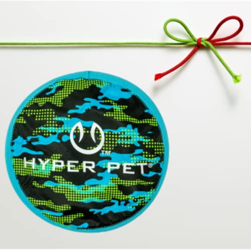Hyper Pet Flippy Flopper Dog Frisbee Interactive Dog Toys (Flying Disc Dog Fetch Toy & Outdoor Dog Toys That Float) Alternative To Dog Rope Toy & Dog Ball (Multiple Options Available) 9" Camo #TOP5