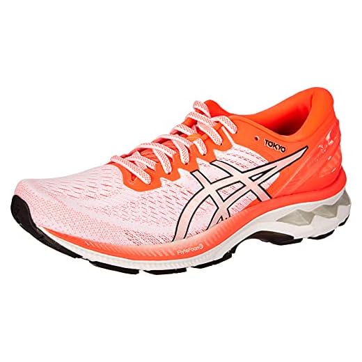 ASICS Damer Gel-Kayano 27 Platinum Road Running Shoe, Mångfärgad - 44 EU