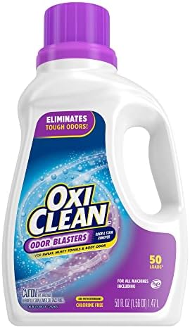 OxiClean Odor Blasters Odor & Stain Remover Laundry Booster, 50 oz. OxiClean Odor Blasters Odor & Stain Remover Laundry Booster, 50 oz.