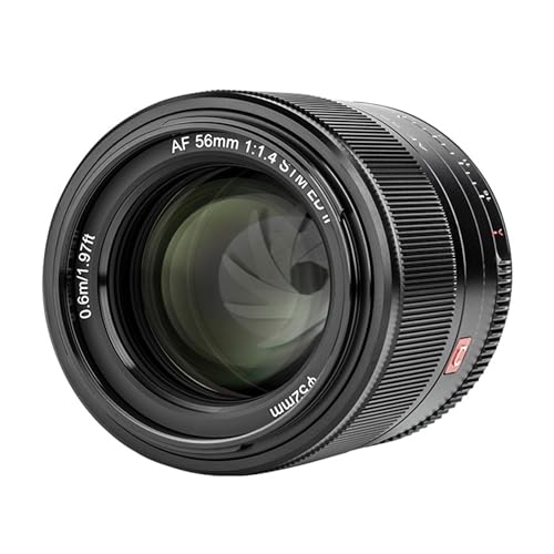 Image of VILTROX 56mm f /1.4 Auto Focus APS-C STM Portrait Prime Lens Compatible with Sony E Mount Cameras A5100 A6000 A6100 A6300 A6400 A6500 A6600 NEX-6 A7S A7C A7 A7RⅢ A7SⅢ A7Ⅲ A7RⅡ A7Ⅱ A7S A7RⅣ A9