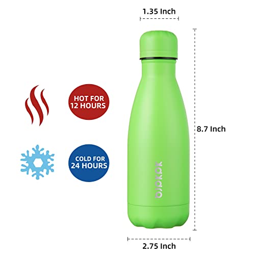 Image of BJPKPK 12 oz Small Insulated Water Bottle, Stainless Steel Leak Proof Flask