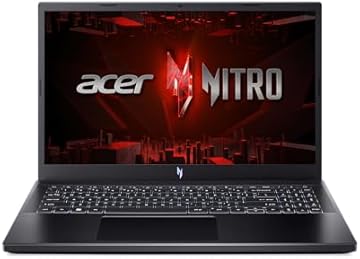 Nitro V Gaming Laptop | Intel Core i5-13420H Processor | NVIDIA GeForce RTX 3050 Laptop GPU | 15.6" FHD IPS 144Hz Display | 8GB DDR5 | 512GB Gen 4 SSD | WiFi 6 | Backlit KB | ANV15-51-532J