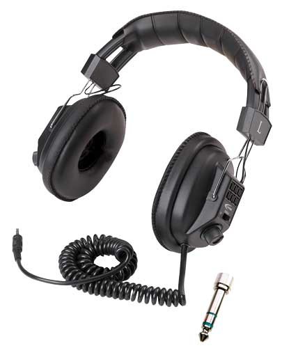 Califone 3068AV Switchable Stereo/Mono Headphones (6-Pack Bundle)
