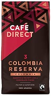 Cafédirect Cauca Valley Colombia Fairtrade Ground Arabica Coffee 227g (Pack of 6)