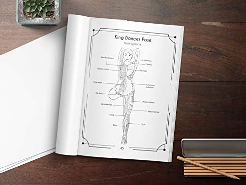 Yoga Anatomy Coloring Book: A New View At Yoga Poses