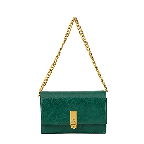 Image of Miraggio Mila Shoulder Clutch Bag With Chain Strap For Party | Clutch Purse For Women