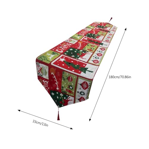 Chemin de table de Noël lavable pour protéger et décorer votre maison - 6