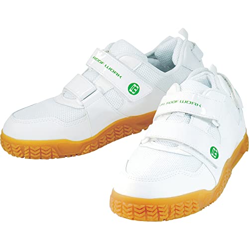 Marugo Yaneyakun Slip & Heat Resistant Work Shoes (25.0, White)