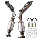 Honjer Exhaust Manifold Catalytic Converter Compatible with...