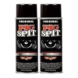 PIG SPIT Original | Shine for Engines, Trim, Tires & Vinyl | Restores Faded Black Plastic | 9 oz. | 2-Pack