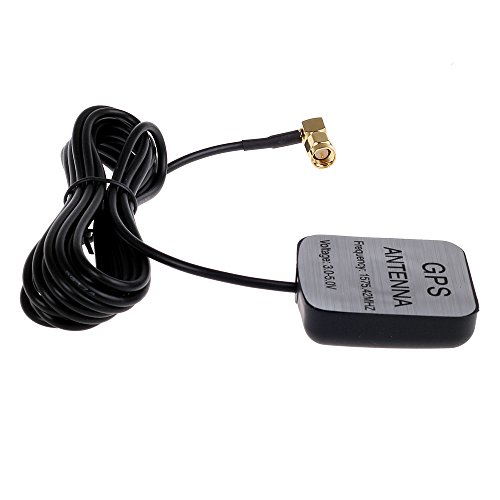 HitCar SMA Male Plug GPS Active Antenna Aerial Connector Cable for Dash DVD