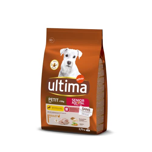 Ultima Croquettes Petit Chien Senior Agevital +8ans - 2,75 kg