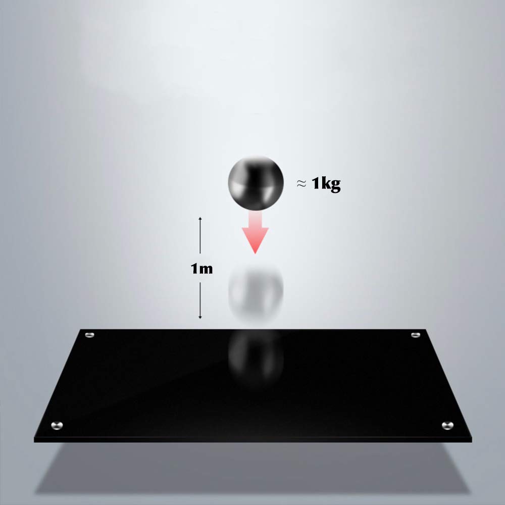 PUCHIKA Tablica magnetyczna, biała i czarna, magnetyczna, stabilna tablica, zmywalna na sucho, 600 x 900 x 4 mm