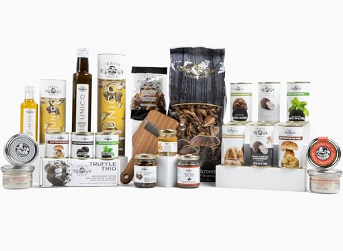 Cream & Black Truffle Sauce 180g (6.4oz) - Italian Gourmet Sauce for Meats, Pasta, and Risotto, All-Natural & Ready to Use Gift, No Artificial Ingredients