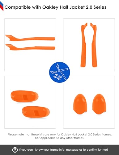Image of BLAZERBUCK Replacement Sock Kits Earsocks & Nosepieces for Oakley Half Jacket 2.0 XL Sunglass