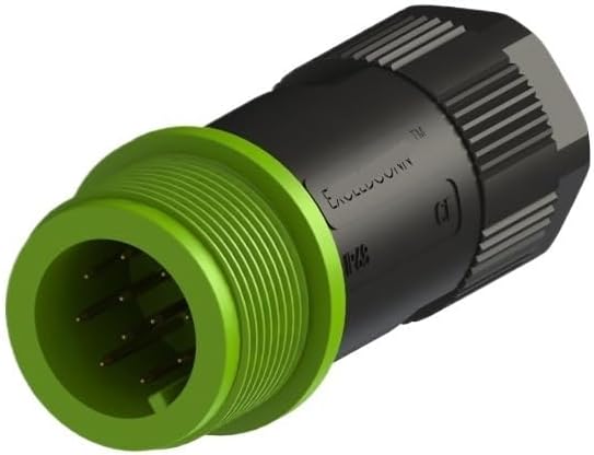 Signal communication [11 core male end] connector outdoor IP68 waterproof terminal block