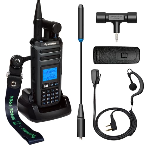 Talkie-walkie QUANSHENG TK-11 10W bibande avec batterie 2500 mAh et oreillette