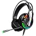 ZIUMIER Gaming Headset Xbox One Headset, PS4 Headset with Noise Canceling Mic and RGB Light, Wired PC Headset with Stereo Surround Sound, Over-Ear Headphones for PC, PS4, Xbox One, Laptop
