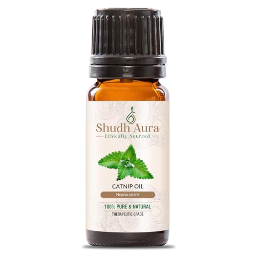 Catnip Essential Oil | 100% Pure Undiluted and Natural | Therapeutic Grade Premium Oils for Aromatherapy & Diffuser (5ML)