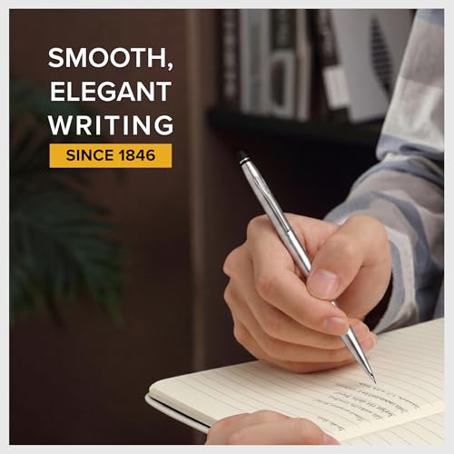 Stylo rechargeable Cross Crayon Click chrome pour des notes de bureau fluides