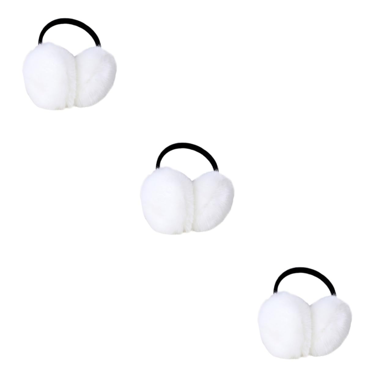 VALICLUD 3piezas Orejeras De Invierno De Material Superior Antiruido y Ajustables Orejeras De Piel De Oveja Para Mujeres y Protección Térmica