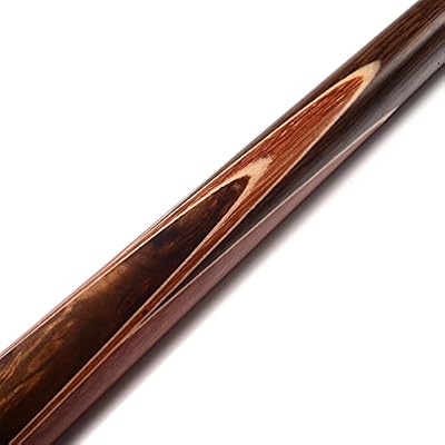 CUESOUL 3/4 Jointed Snooker Cue 57 inch Handcraft with Extension/Joint Protector Packed in Leatherette Cue Bag