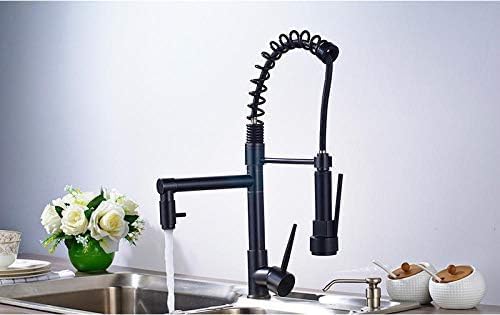 Robinet de cuisine à ressort orientable à 360° pour simplifier la vaisselle au quotidien