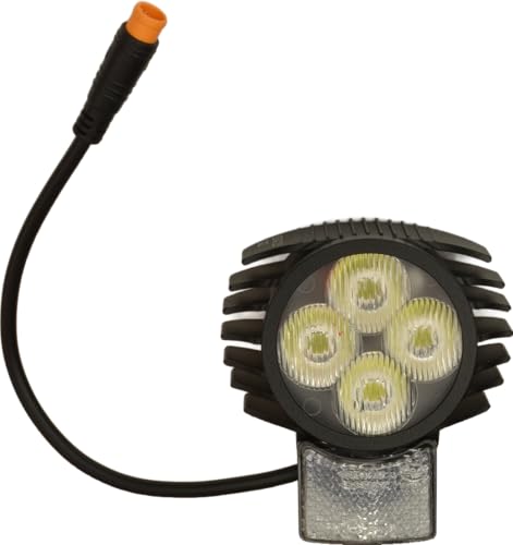 Phare LED trottinette compatible Smartgyro 30-72V avec sonnette intégre