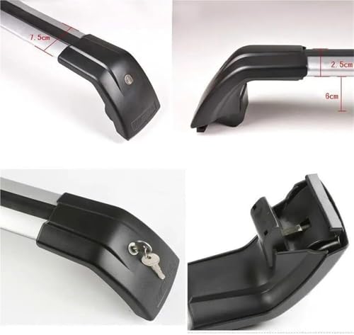 Barras transversales aerodinámicas de aluminio para baca Mitsubishi Outlander 3