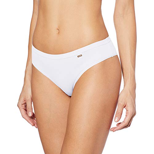 Loba Básica Algodão, Calcinha Feminino, Branco (White), M