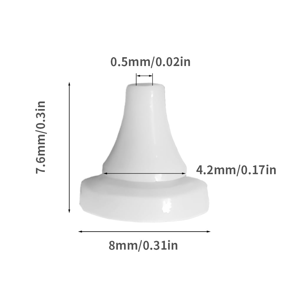 100 Pack Premium Replacement Showerhead Nozzles Universal Fit, Shower Head Replace Parts - Image 4