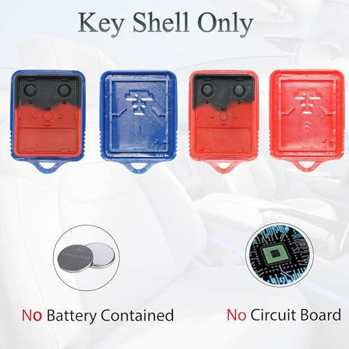 Coque de clé de rechange Ford F250 E150 boîtier robuste 3 boutons - 3