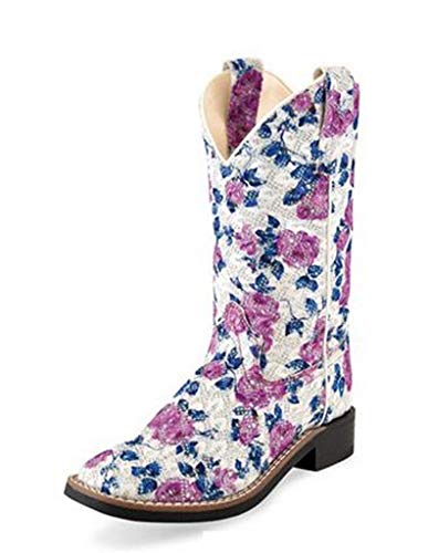 Old West Boots Girl's Flowers (Toddler/Little Kid)