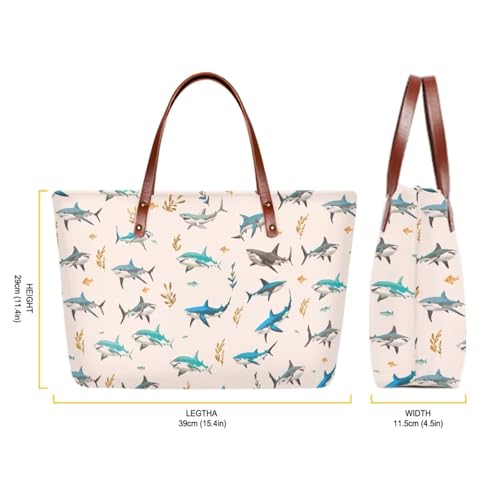 Image of Top Handle Purse for Women, Large Tote Handbag With PU Wallet Set, Gift for Mom
