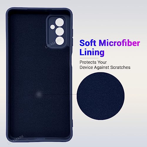 LIRAMARK Silicone Soft Back Cover for Samsung Galaxy Silicone Blue - Image 3