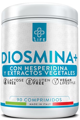 Diosmina Hesperidina 1000mg 90 Comprimidos Piulife® Para Piernas Hinchadas, Piernas Cansadas...