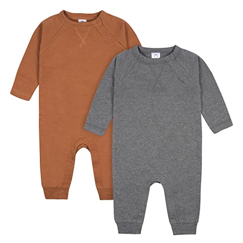 Gerber baby-boys 2-pack Long Leg RomperBaby and Toddler T-Shirt