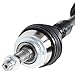 GSP NCV69095 CV Axle Assembly - Compatible with Select Toyota Corolla iM; Left Front (Driver Side)