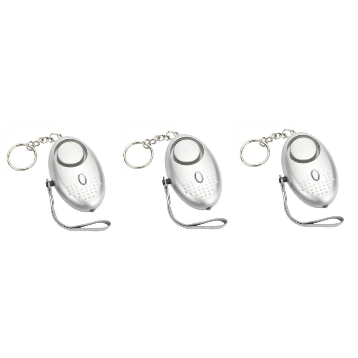 jojofuny 6piezas Alarmas Personales con Luz Led Pack De Seguridad Emergencias para Mujeres Niño Niña y Ancianos Diseño Portátil y Ligero para Trabajadores Nocturnos y Actividades Al