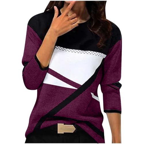 Damen Pullover Oversize Y2K Sweatshirt ohne Kapuze Basic Rundhals Longshirt Elegant Einfarbig Langarmshirt Locker Casual Sportshirt Herbst Winter Fleecepullover Teenager Mädchen Pulli Große Größen Damen Pullover Oversize Y2K Sweatshirt ohne Kapuze Basic Rundhals Longshirt Elegant Einfarbig Langarmshirt Locker Casual Sportshirt Herbst Winter Fleecepullover Teenager Mädchen Pulli Große Größen