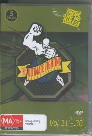 激レア 5枚組 DVD UFC ULTIMATE FIGHTING 21-30 Amazon.com: UFC 21-30 DVD Box Set - vols. 21 22 23 24 25 26 27 28