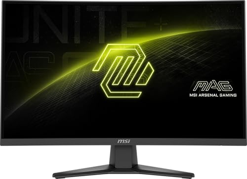 Msi Mag 275cqfde E18 GaminG-Monitor 68.6 Cm (27 Zoll), Schwarz, Qhd, RapiD-Va, Curved, HD-Ready, 180hz Panel (9s6-3ce91H-010)