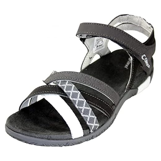 CHIRUCA Sandalias Planas Malibu Negro